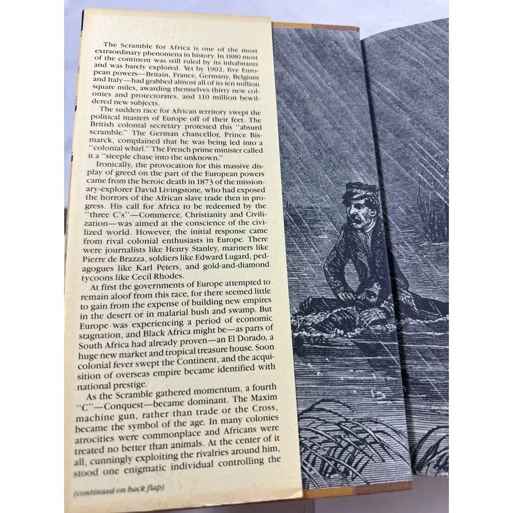 Thomas Pakenham The Scramble for Africa 1991 1st Edition HC DJ History Book
